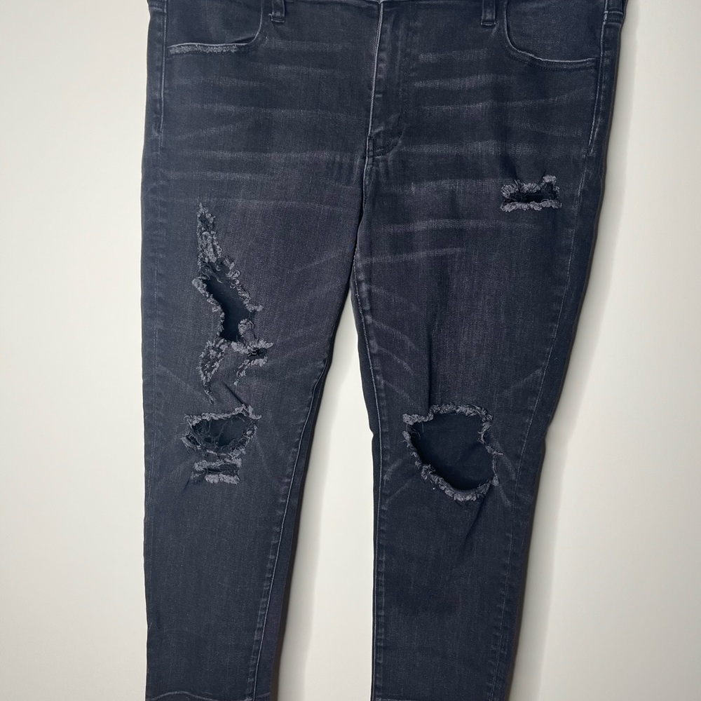 American Eagle Outfitters Dark Super Stretch Pants